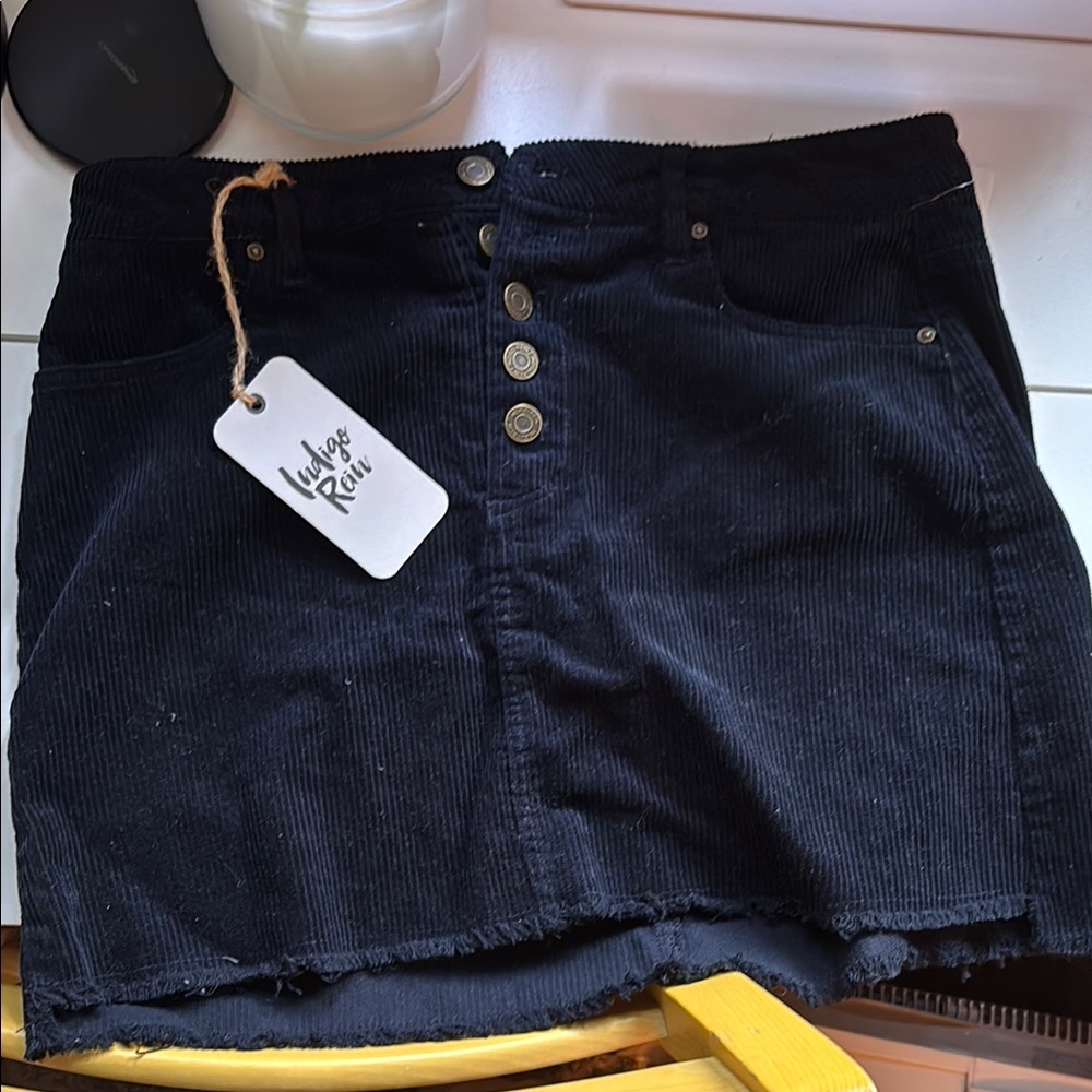 Indigo Rein Black Pencil Mini Skirt Casual